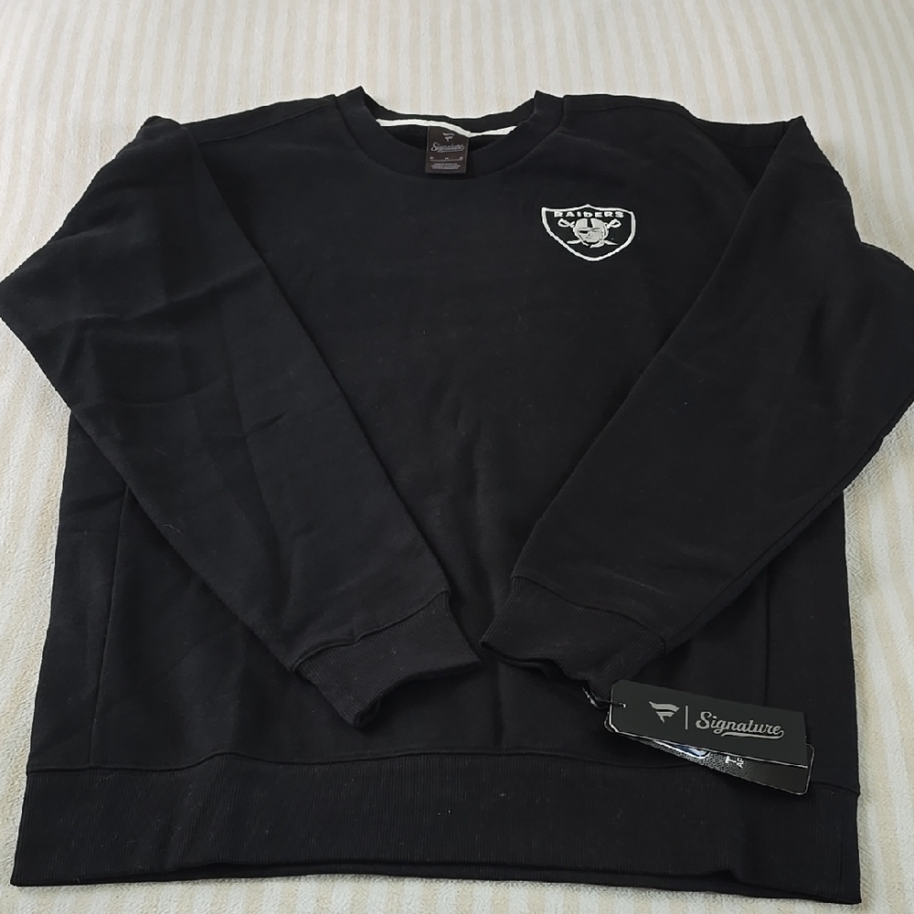 Signature Las Vegas Raiders Super Soft Sweatshirt Size:Medium